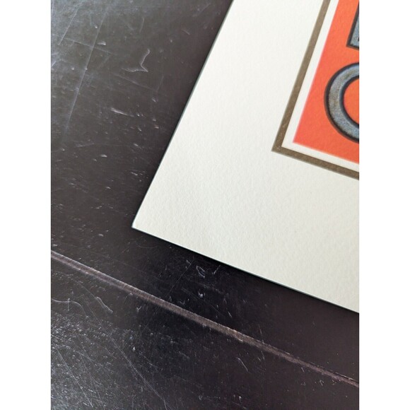 Bitter Campari Enrico Sanchetti Advertising Poster Card Stock Approx 11.75"X16" - Picture 7 of 8